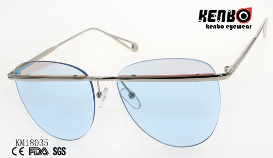 Special Design Frame Metal Sunglasses Km18035