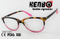 Fashion Design Reading Glasses Kr7135 Metal Stud Combine Colourful Temple Arm