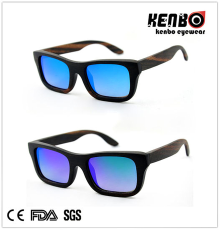Best Selling Fashion Unisex Wooden Sunglasses CE FDA Kw019