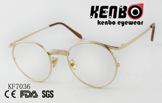 High Quality PC Optical Glasses with Mixed Frame Ce FDA Kf7036